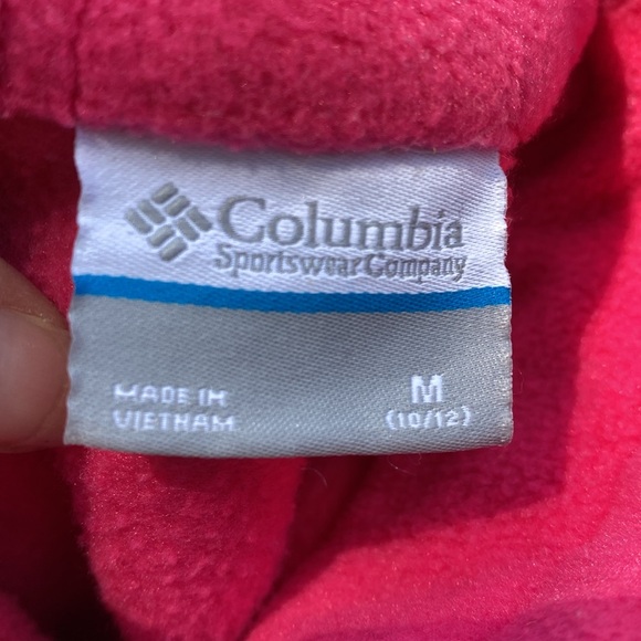 πColumbia FUSCHIA Fleece Zip Jacket - Picture 4 of 16